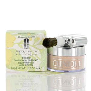 Clinique Blended Face Powder And Brush 08 Transparency Neutral Sl. Dmg 1.2 Oz 6362-08