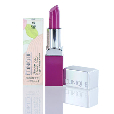 Clinique Pop Lip Colour + Primer 16 Grape Pop 0.13 Oz  ZEK2-16
