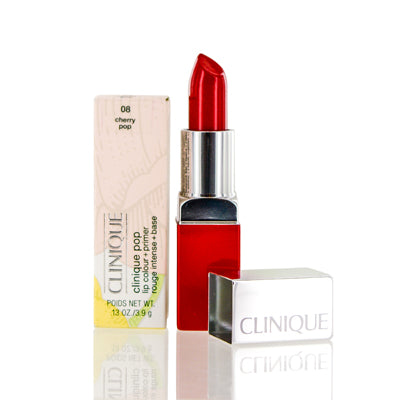 Clinique Pop Lip Colour + Primer 08 Cherry Pop 0.13 Oz  ZEK2-08
