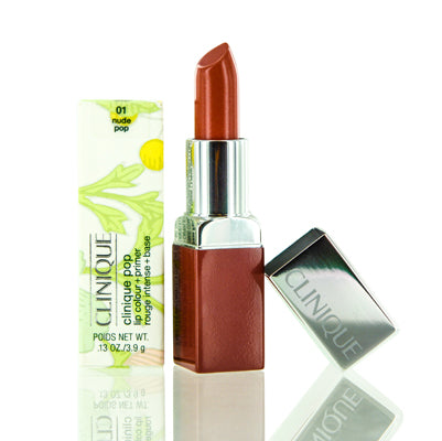 Clinique Pop Lip Colour + Primer 01 Nude Pop 0.13 Oz  ZEK2-01