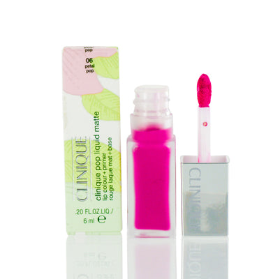 Clinique Pop Liquid Matte  Lip Colour + Primer 06 - Petal .20 Oz ZLPM-06