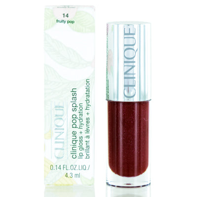 Clinique Pop Splash Lip Gloss + Hydration (14) Fruity Pop .14 Oz (4.3 Ml) K260-14