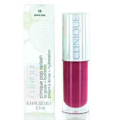 Clinique Pop Splash Lip Gloss + Hydration (18) Pinot Pop .14 Oz (4.3 Ml) K260--18