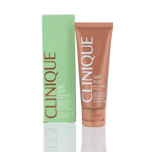 Clinique Self Sun Lotion Tinted Light Medium Slightly Damaged 1.7 Oz (50 Ml) 6NJ5