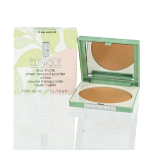 Clinique Stay-Matte Sheer Pressed Powder 19 Stay Suede .27 Oz 645J-19
