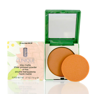 Clinique Stay-Matte Sheer Pressed Powder 03 Stay Beige Sl. Damaged 0.27 Oz () 645J-03