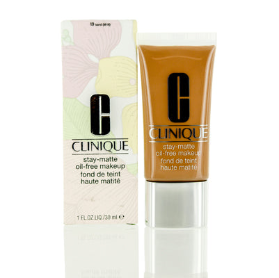 Clinique Stay Matte Oil Free Makeup Cn 90 Sand Slightly Damaged 1.0 Oz  7KXC-19