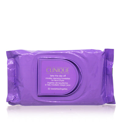 Clinique Take The Day Off Micellar Cleansing Towelettes For Face And Eyes  