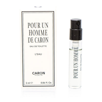 Pour Un Homme L'Eau Caron Edt Spray 0.06 Oz (2.0 Ml) For Men Q2013000E