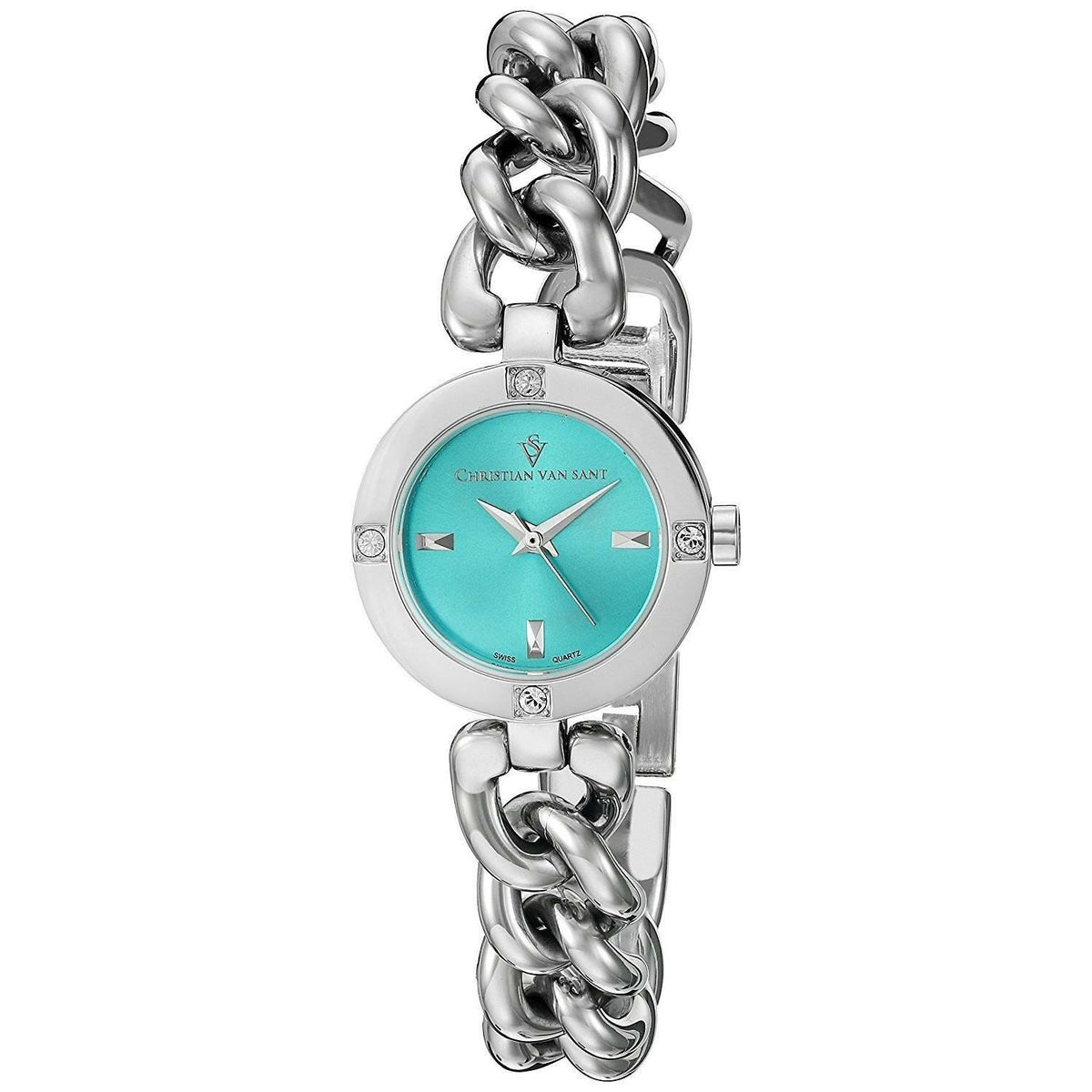 Christian Van Sant Women&#39;s CV0212 Sultry Stainless Steel Watch