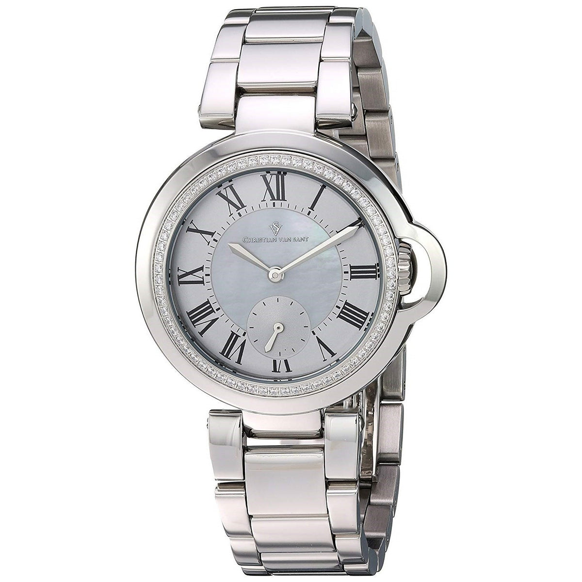 Christian Van Sant Women&#39;s CV0230 Cybele Stainless Steel Watch