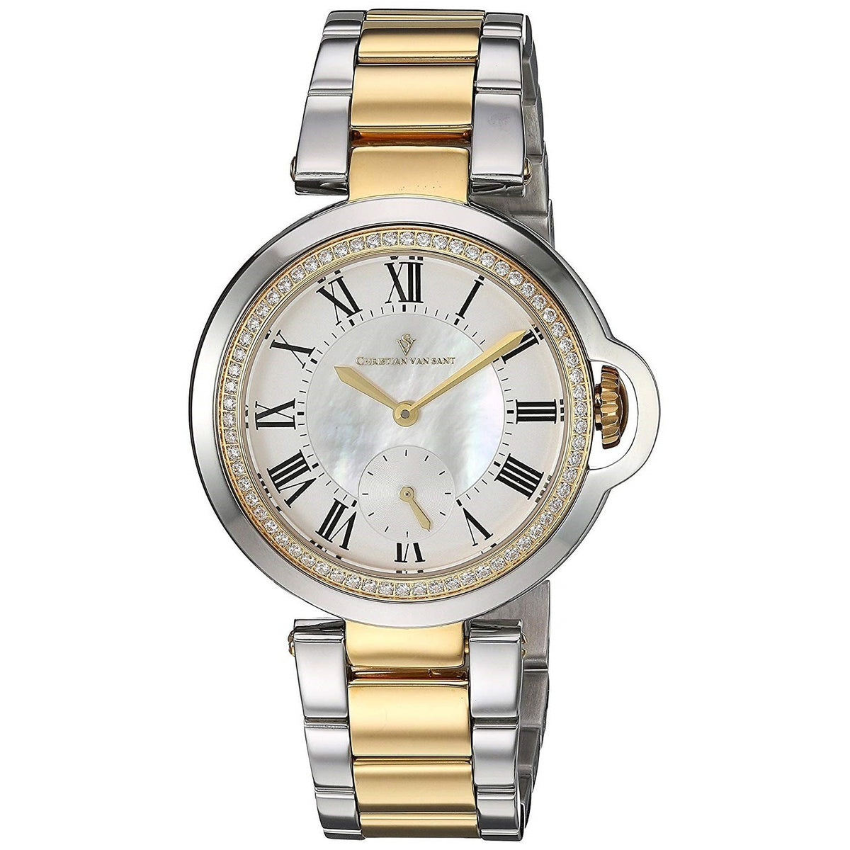 Christian Van Sant Women's CV0233 Cybele Two-Tone Stainless Steel Watch