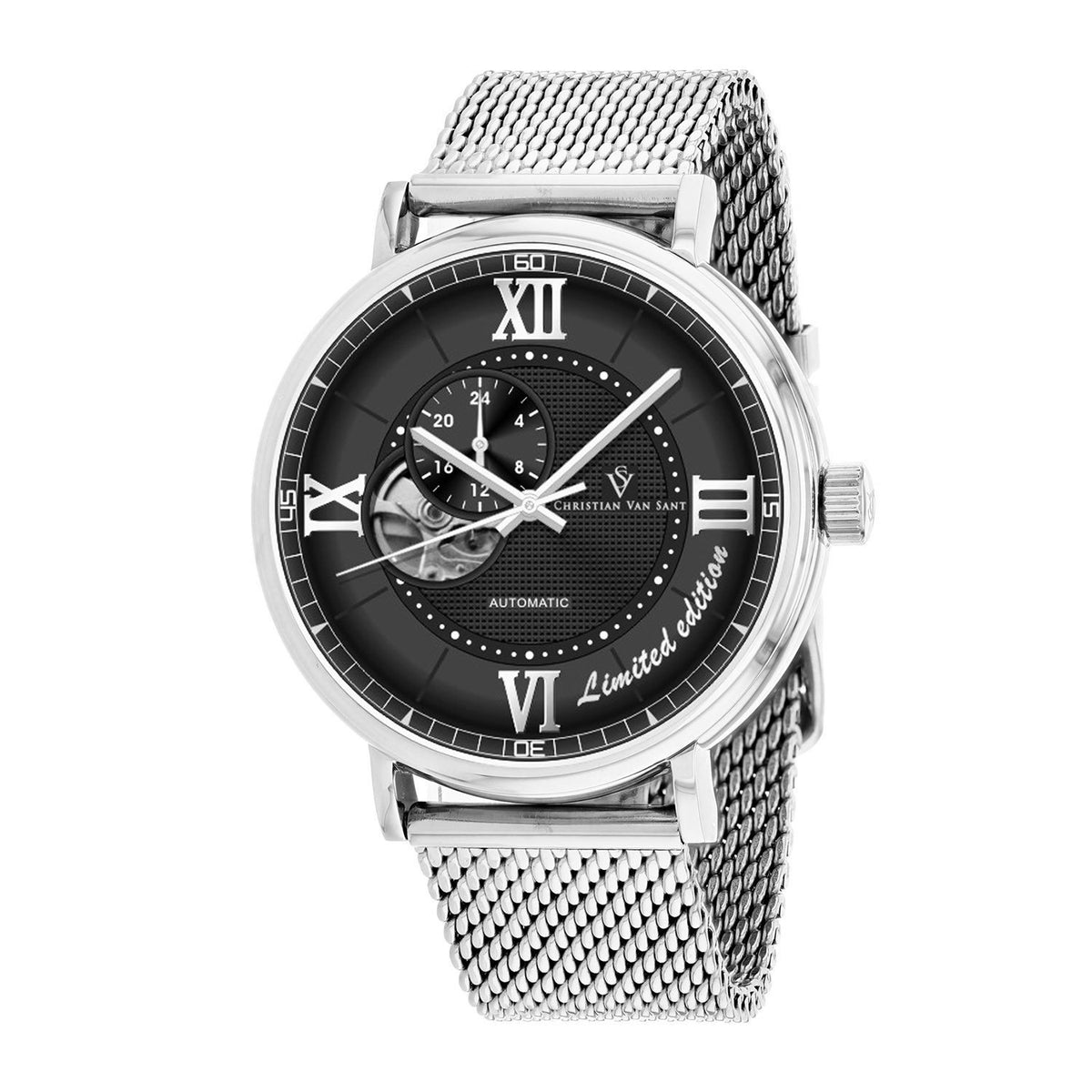 Christian Van Sant Men&#39;s CV1142 Somptueuse Stainless Steel Watch