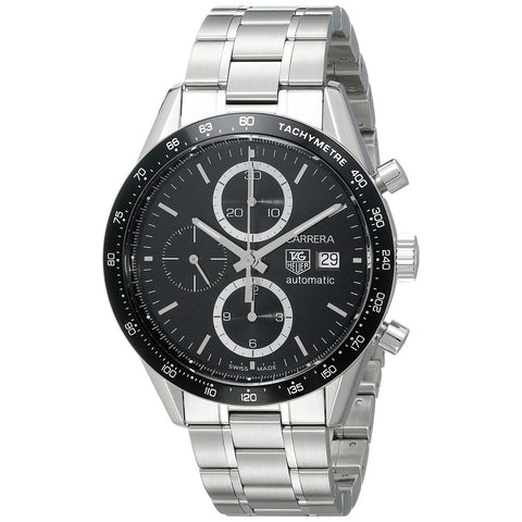 Tag Heuer Men's CV2010.BA0786 Carrera Chronograph Stainless Steel Watch