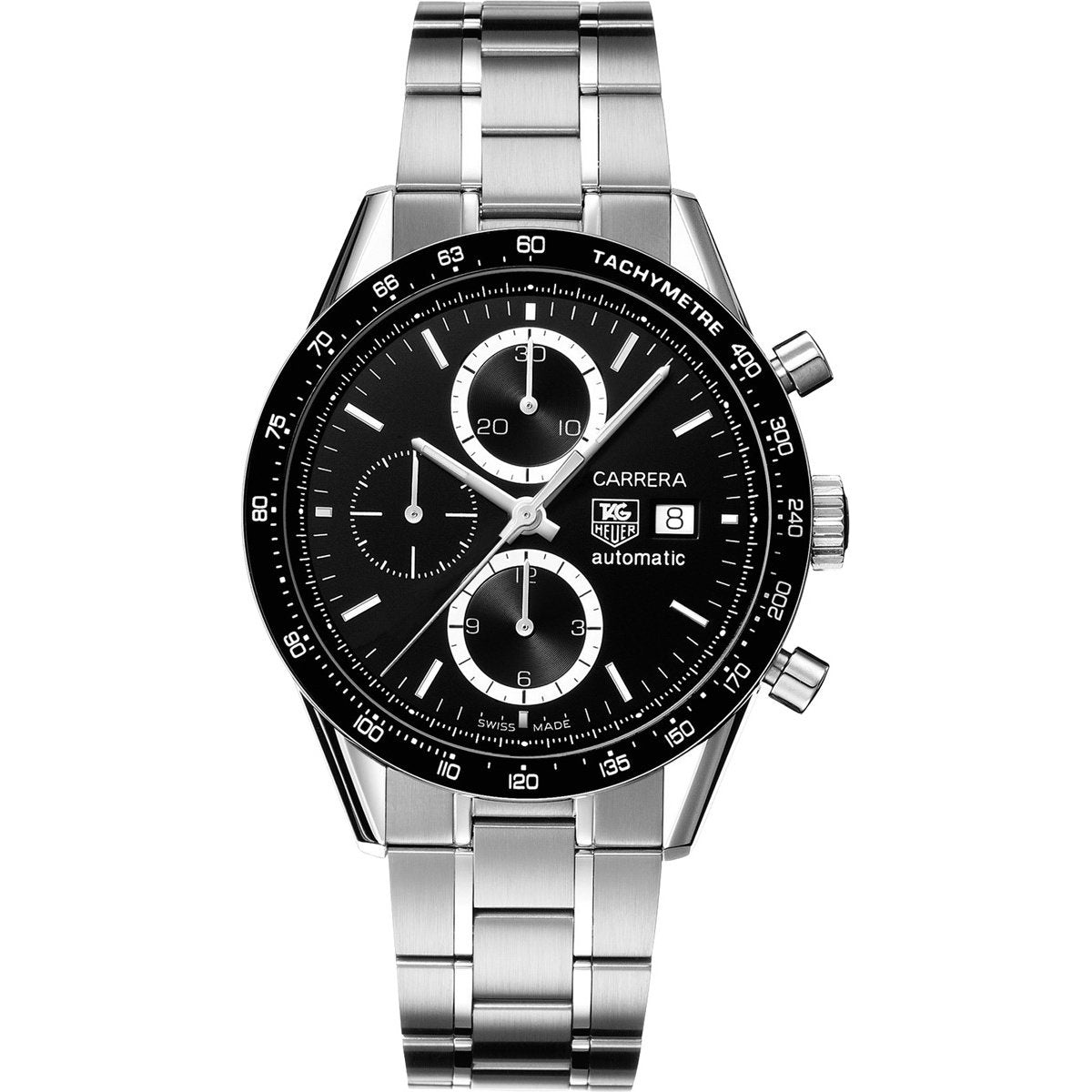 Tag Heuer Men&#39;s CV2010.BA0794 Carrera Chronograph Automatic Stainless Steel Watch