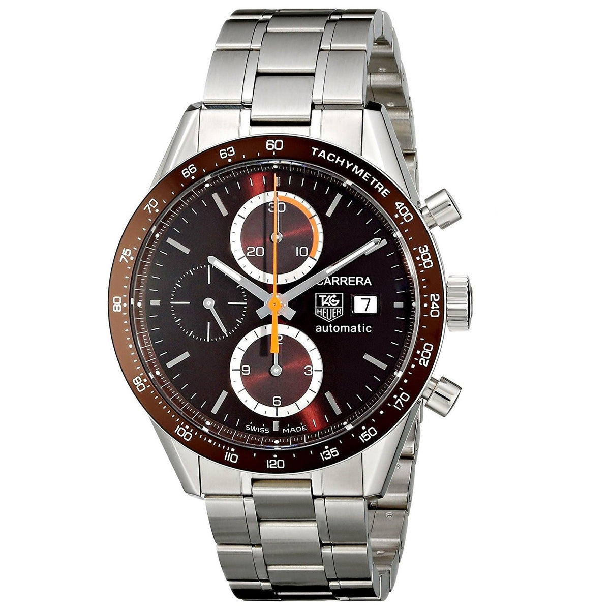 Tag Heuer Men&#39;s CV2013.BA0794 Carrera Chronograph Automatic Stainless Steel Watch