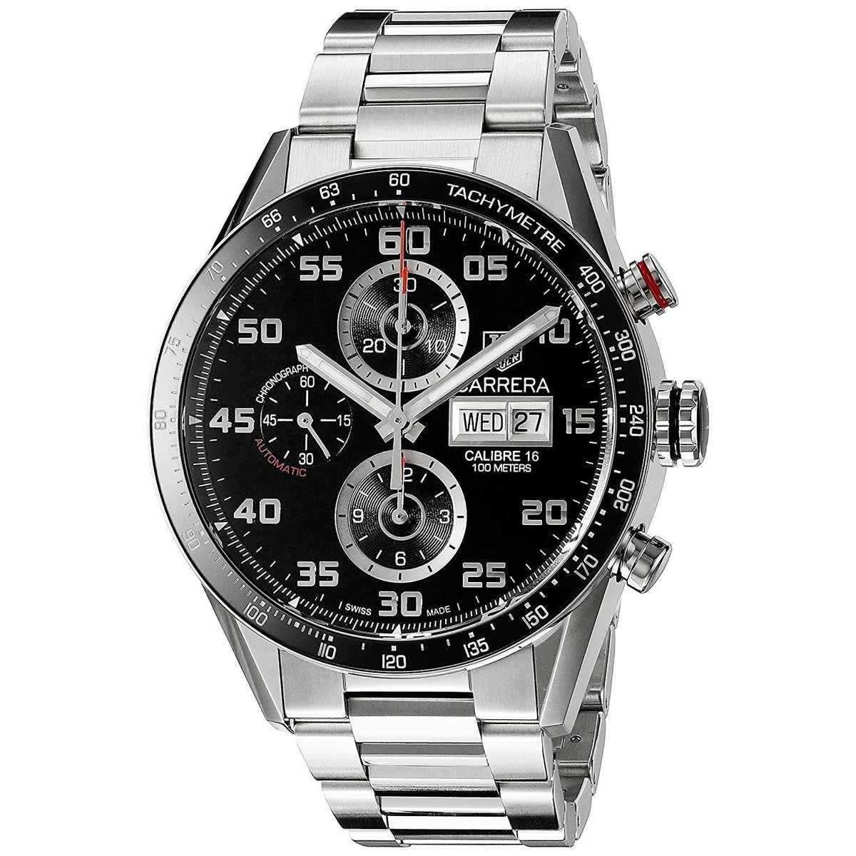 Tag Heuer Men&#39;s CV2A1R.BA0799 Carrera Chronograph Automatic Stainless Steel Watch