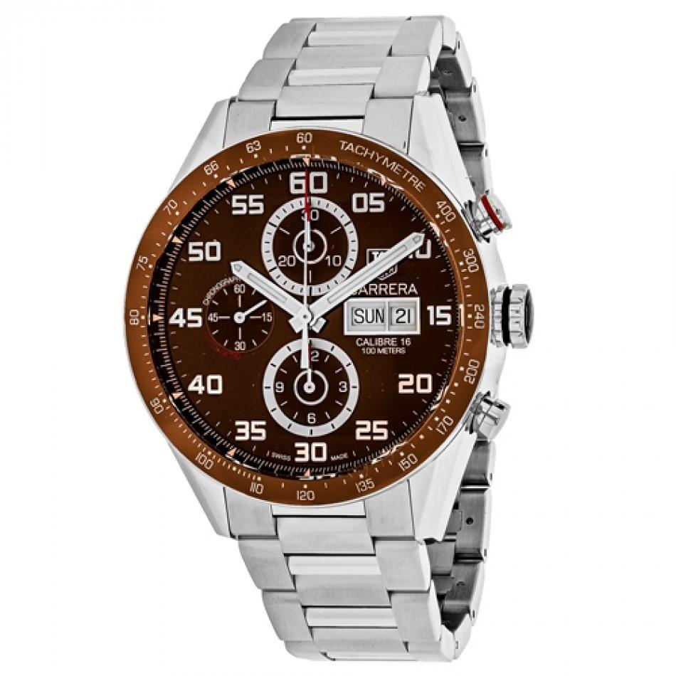 Tag Heuer Men&#39;s CV2A1S.BA0799 Carrera Chronograph Automatic Stainless Steel Watch