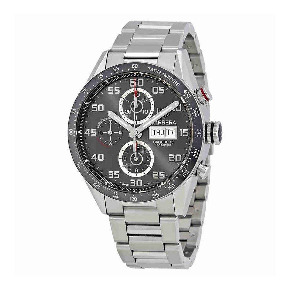 Tag Heuer Men&#39;s CV2A1U.BA0738 Carrera Chronograph Automatic Stainless Steel Watch