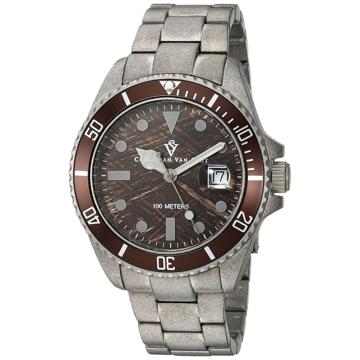 Christian Van Sant Men's CV5101B Montego Vintage Silicone Watch