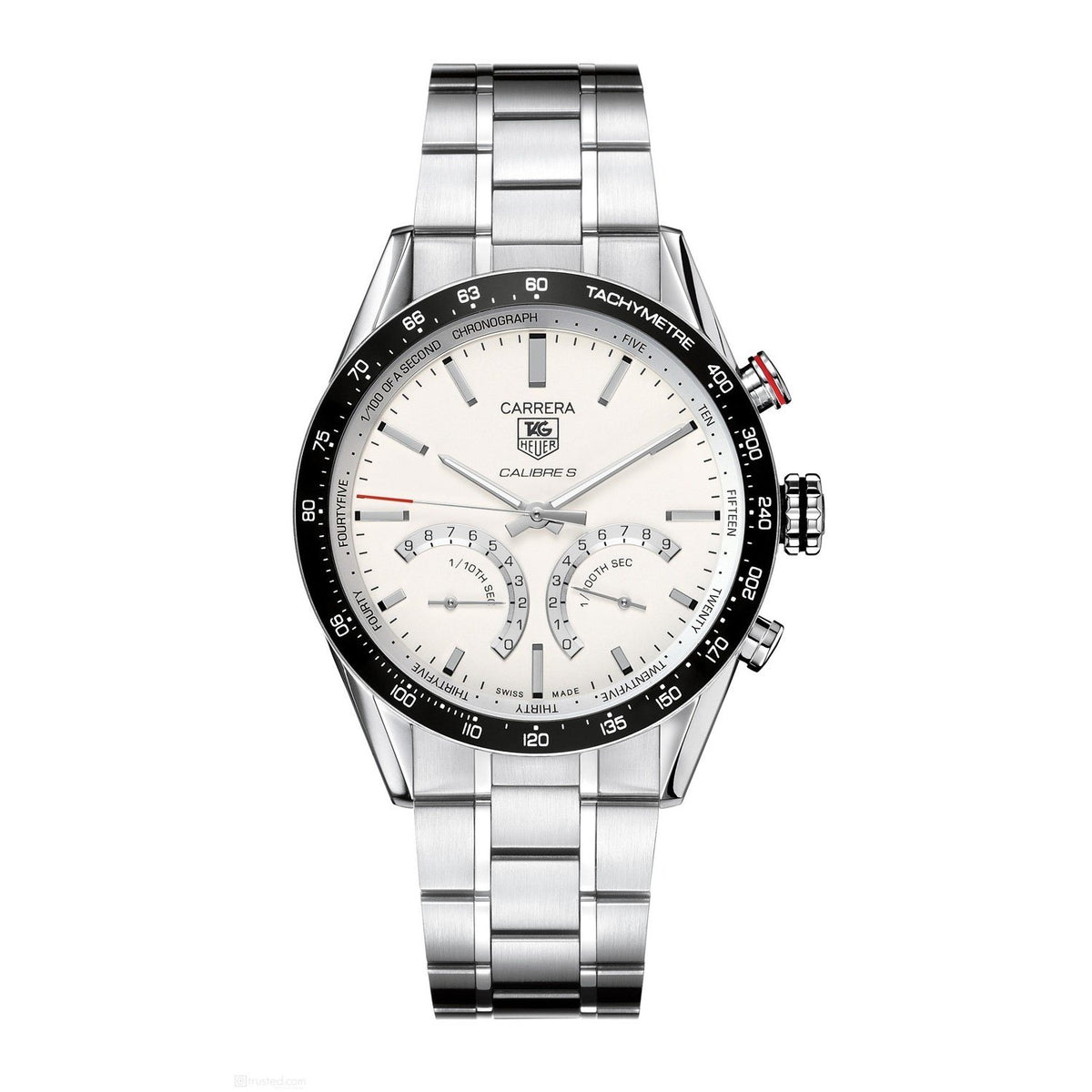 Tag Heuer Men&#39;s CV7A13.BA0795 Carrera Limited Edition Hybrid Mechanical Stainless Steel Watch