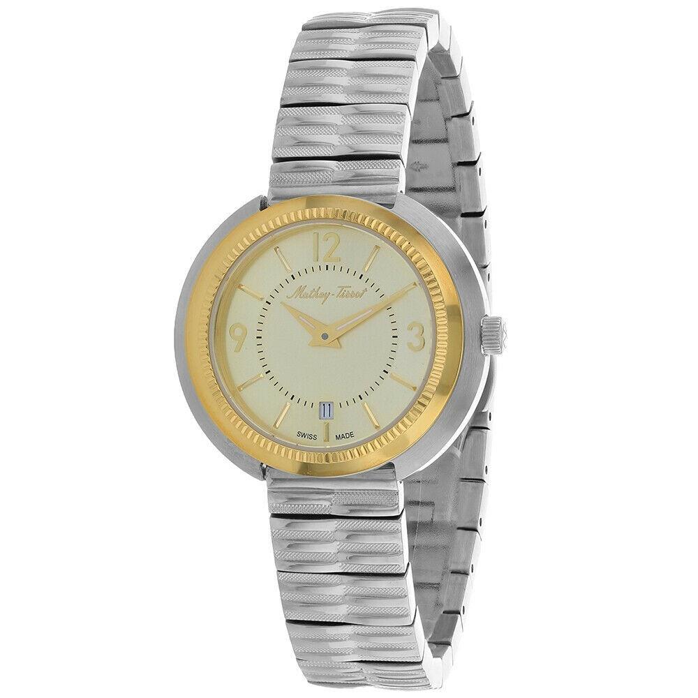 Mathey-Tissot Women's D1084BDI Lutenzia Stainless Steel Watch