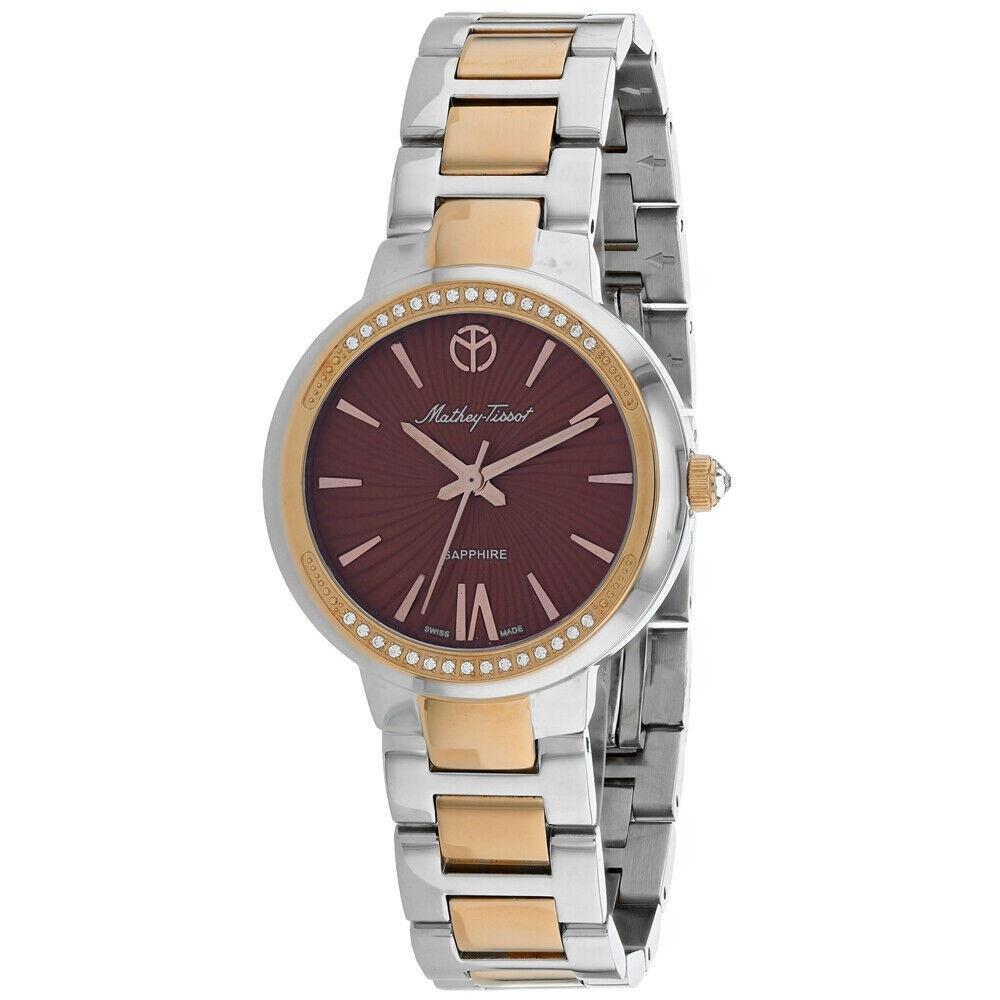 Mathey-Tissot Women's D3082RM Lucrezia Two-Tone Stainless Steel Watch