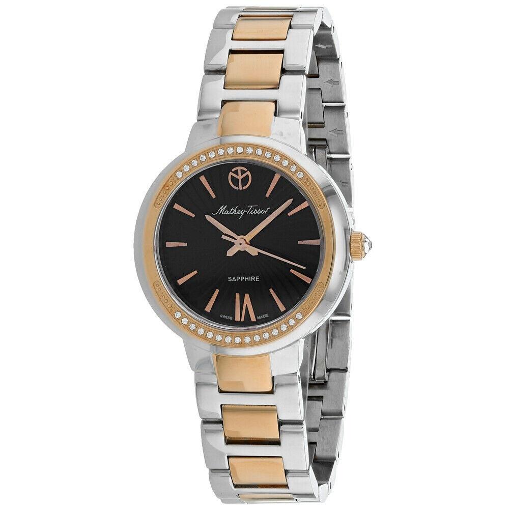 Mathey-Tissot Women's D3082RN Lucrezia Two-Tone Stainless Steel Watch