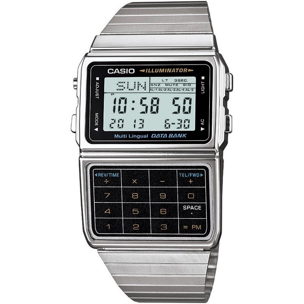 Casio Men&#39;s DBC-611-1DF Telemeno Digital Stainless Steel Watch
