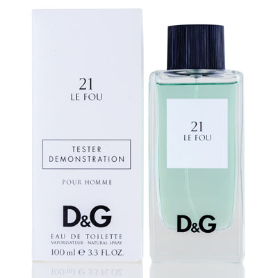 D&G 21 Le Fou D&G Edt Spray Tester 3.4 Oz For Men 46940