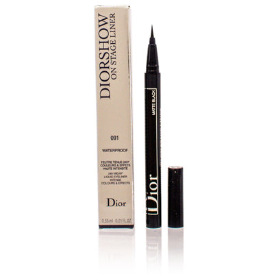 Ch.Dior Diorshow On Stage Liquid Eyeliner (091 Matte Black) .01 Oz (.3 Ml) F077725091