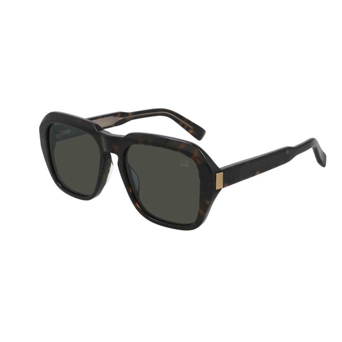 Dunhill Unisex Sunglasses Spring Summer 2021 Havana Grey Nylon Nylon Dark DU0001S 003