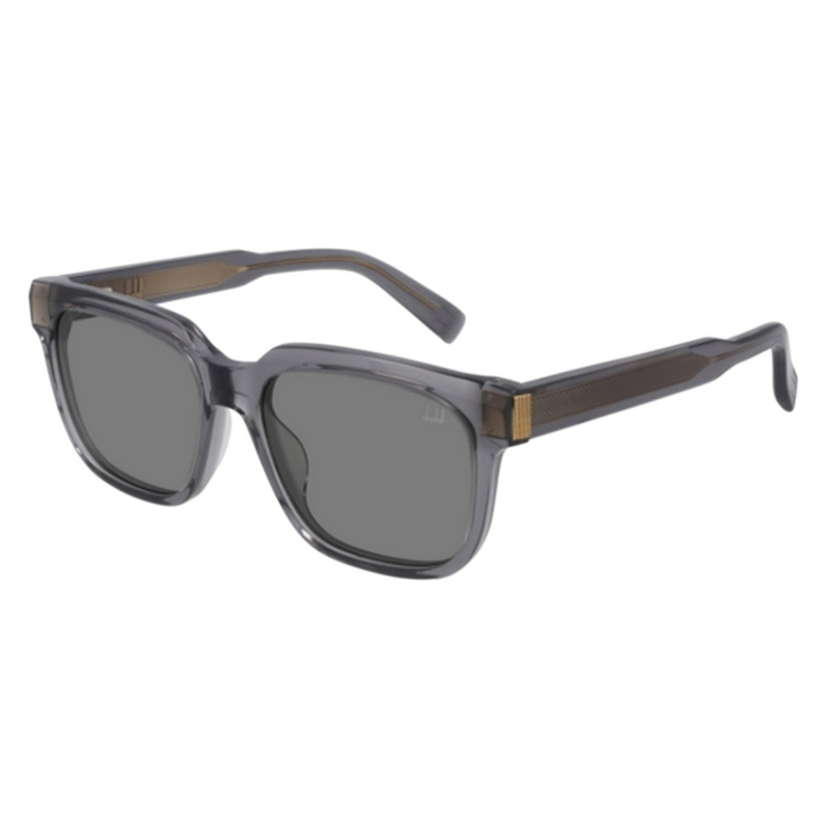 Dunhill Unisex Sunglasses Spring Summer 2021 Grey Grey Nylon Nylon Transparent DU0002S 004