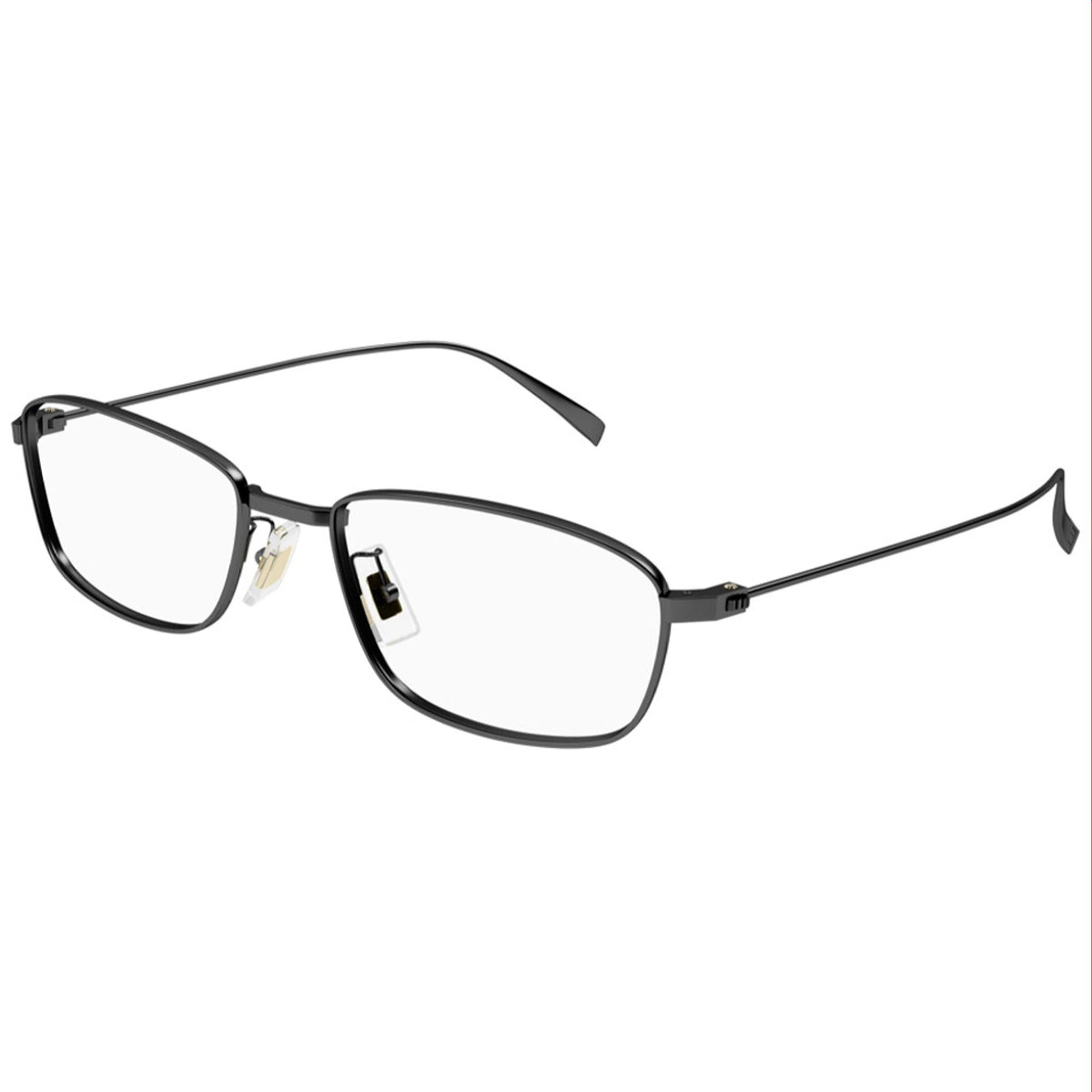 Dunhill Men's Sunglasses Fall Winter 2021 Black Transparent Demo Lens Demo Lens Matte DU0008OJ 001