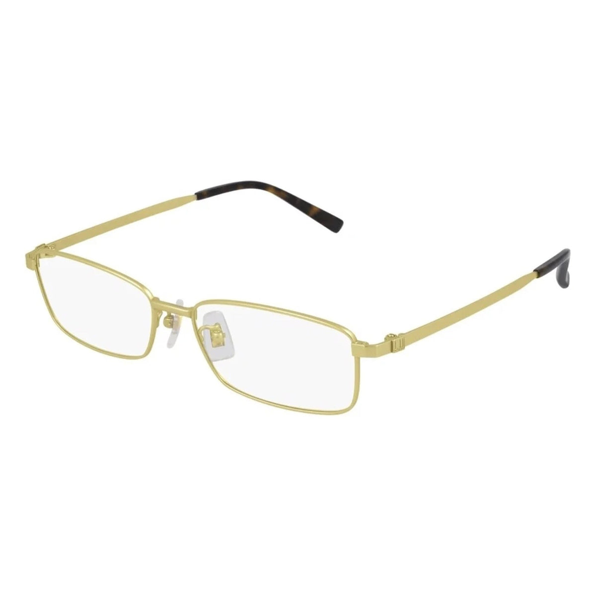 Dunhill Men's Sunglasses Spring Summer 2021 Gold Transparent Demo Lens Demo Lens Light DU0015OJ 001