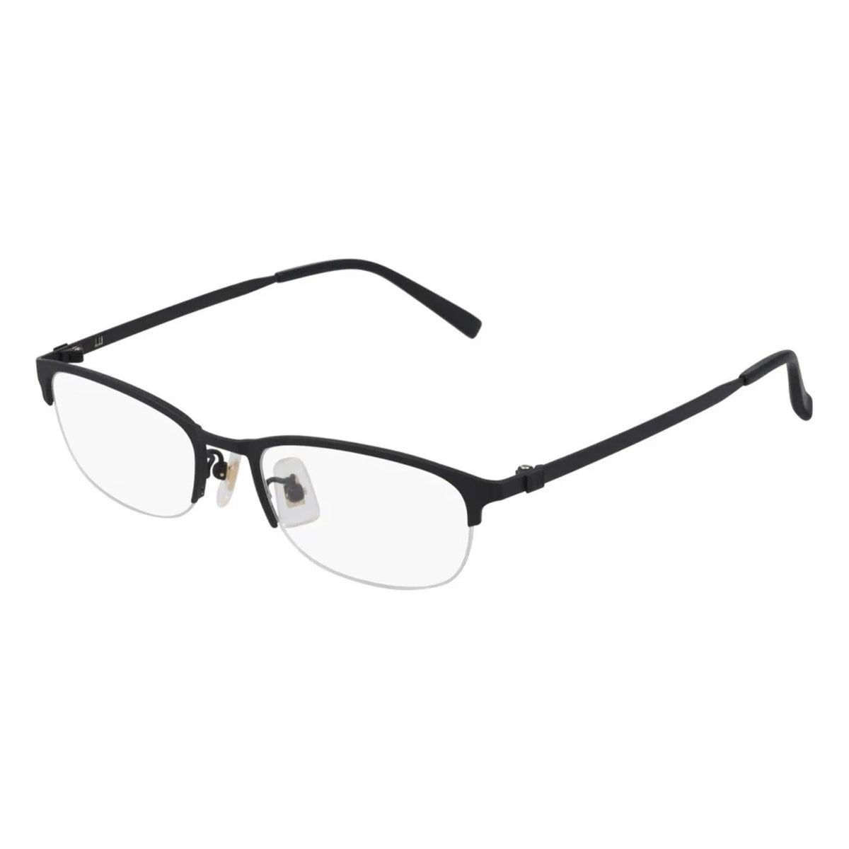 Dunhill Men's Sunglasses Spring Summer 2021 Black Transparent Demo Lens Demo Lens Matte DU0019OJ 001