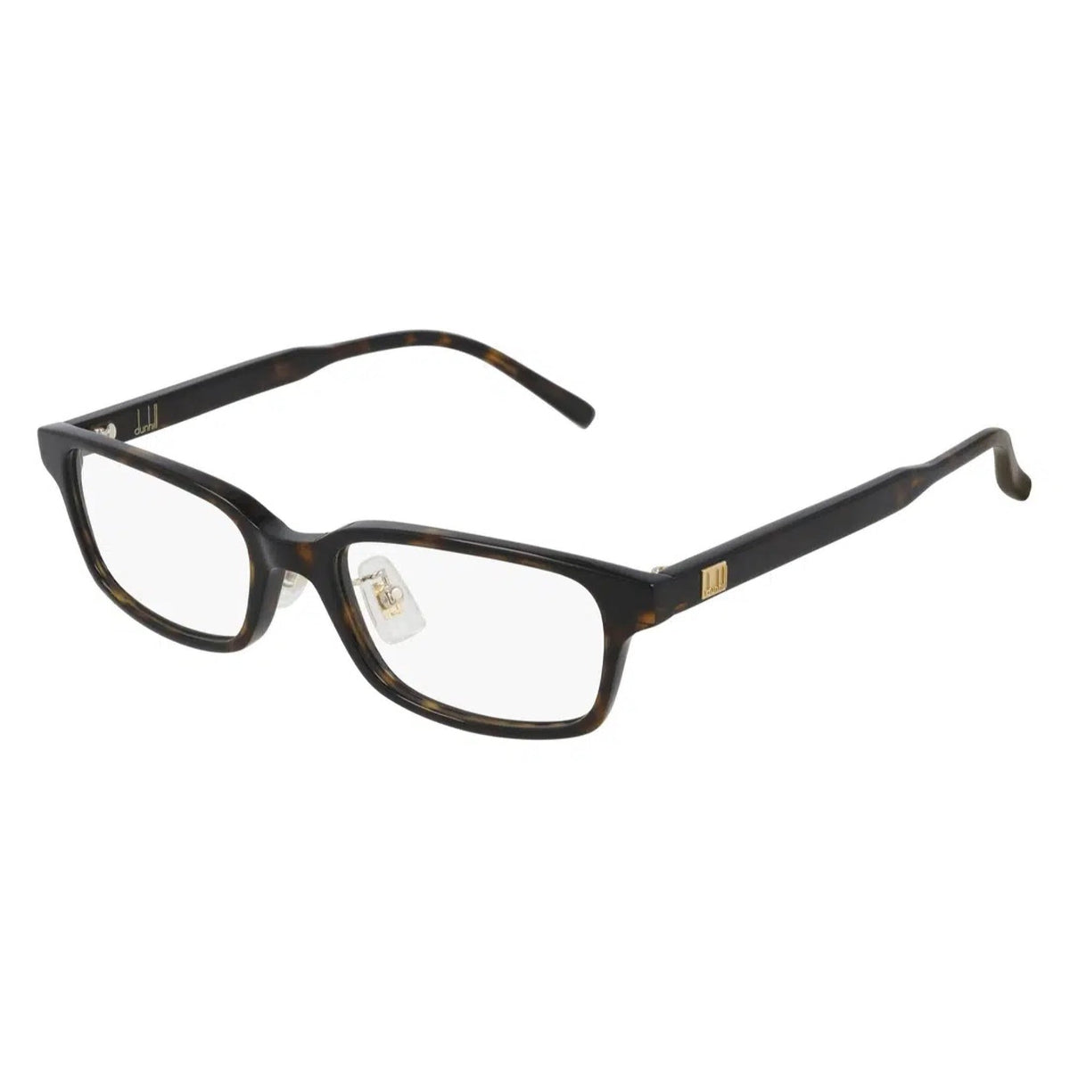Dunhill Men's Sunglasses Spring Summer 2021 Havana Transparent Demo Lens Demo Lens Shiny DU0020OJ 002
