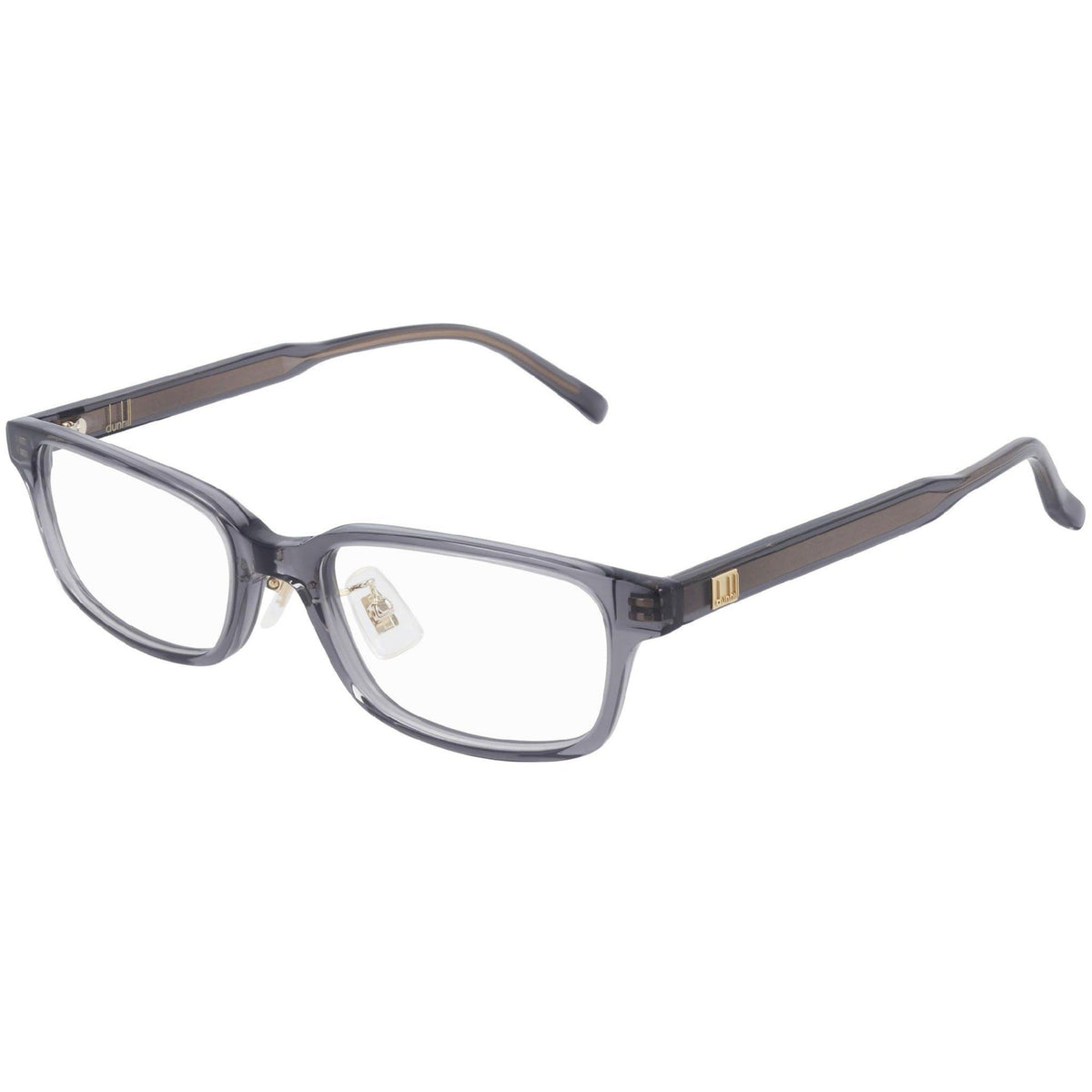 Dunhill Men's Sunglasses Spring Summer 2021 Grey Transparent Demo Lens Demo Lens Transparent DU0020OJ 004