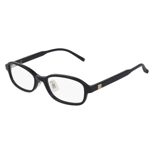 Dunhill Men's Sunglasses Spring Summer 2021 Black Transparent Demo Lens Demo Lens Shiny DU0021OJ 001