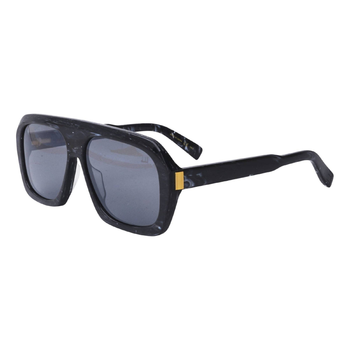 Dunhill Men's Sunglasses Spring Summer 2021 Black Silver Nylon Nylon White DU0022S 003