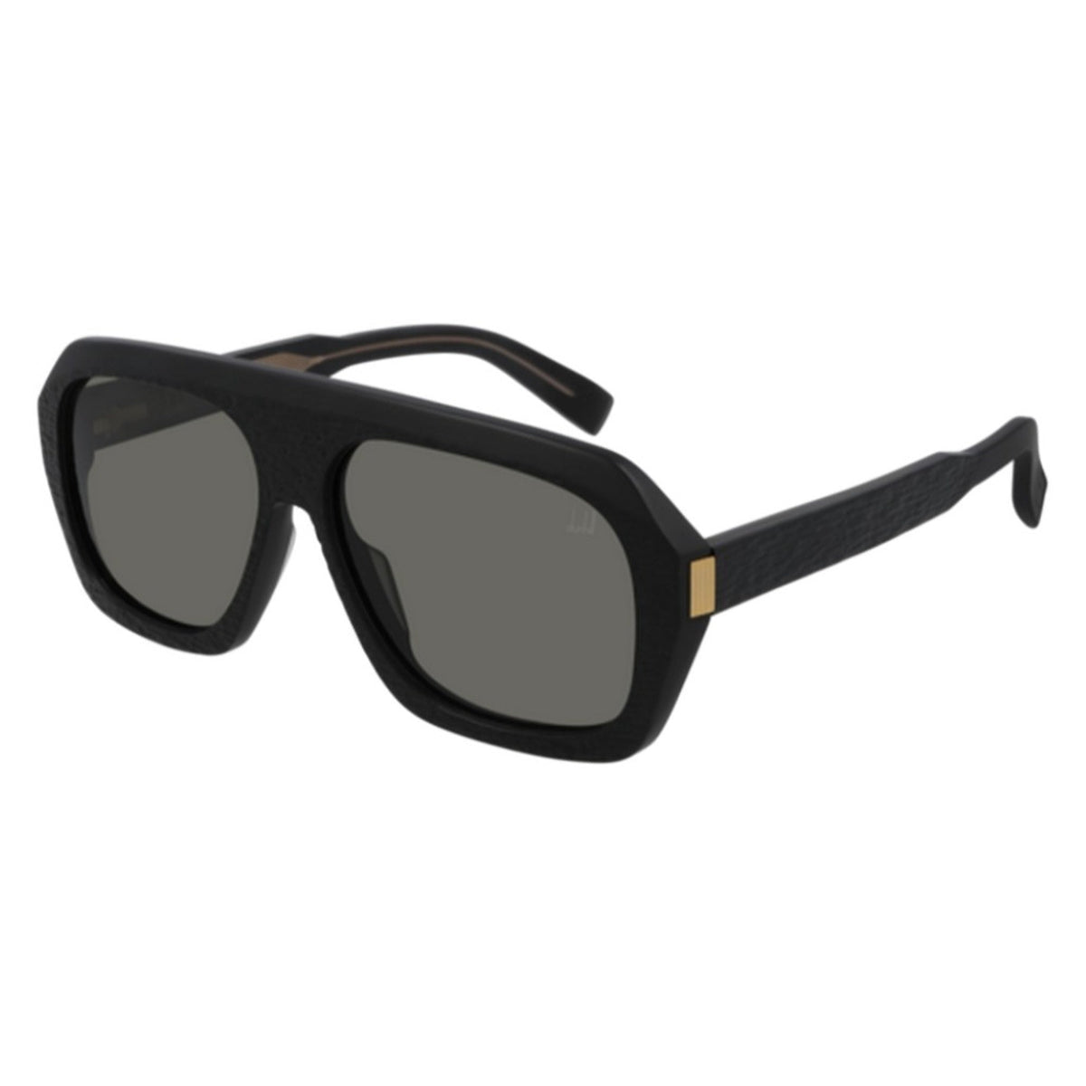 Dunhill Men's Sunglasses Spring Summer 2021 Black Grey Nylon Nylon Matte DU0022S 004