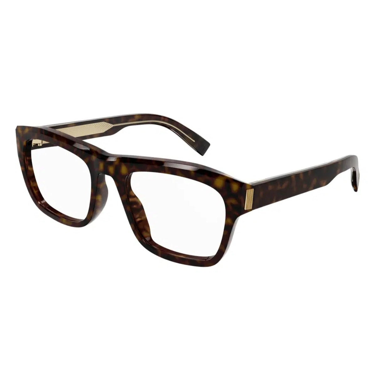 Dunhill Men's Sunglasses Spring Summer 2022 Havana Transparent Demo Lens Demo Lens Dark DU0030O 002