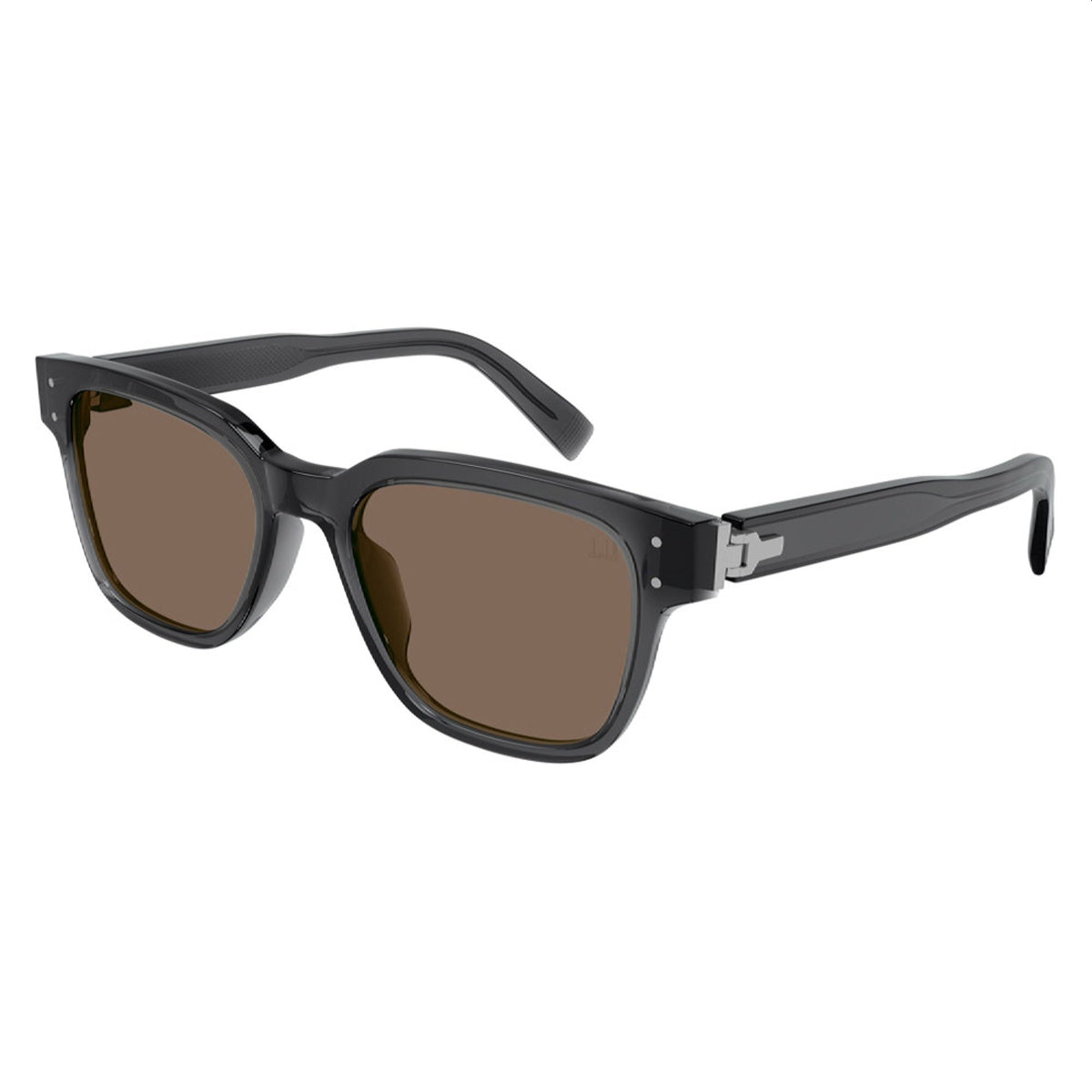 Dunhill Men's Sunglasses Spring Summer 2022 Grey Brown Nylon Nylon Transparent DU0045SA 003