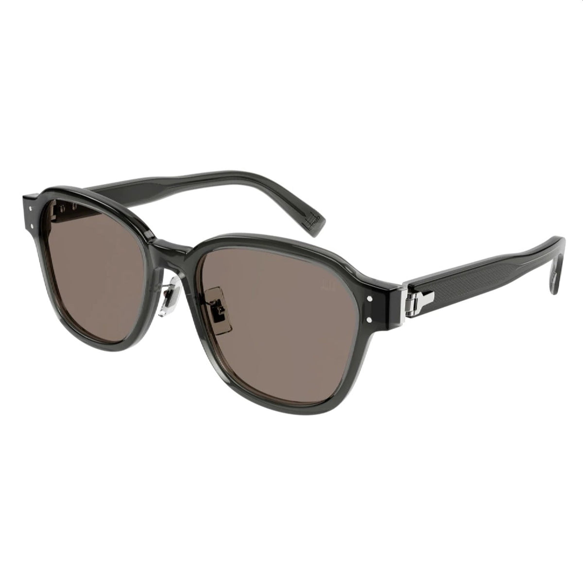 Dunhill Men's Sunglasses Spring Summer 2022 Grey Brown Nylon Nylon Transparent DU0046SA 003