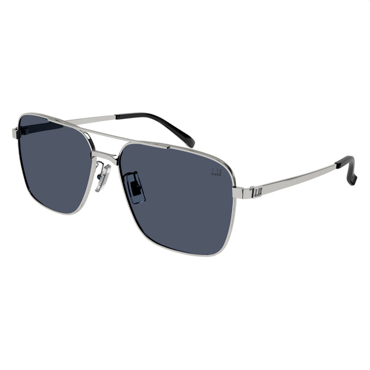 Dunhill Men's Sunglasses Spring Summer 2022 Ruthenium Blue Nylon Nylon Light DU0052S 003