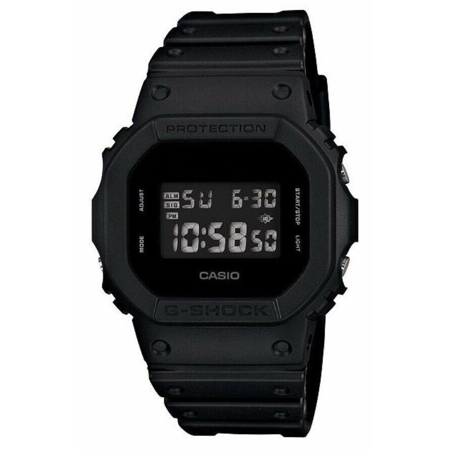 Casio Men&#39;s DW5600BB-1 G-Shock Black Resin Watch