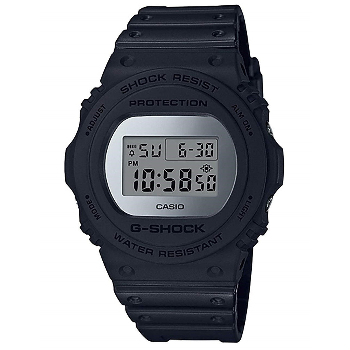 Casio Men&#39;s DW5700BBMA-1 G-Shock Black Resin Watch