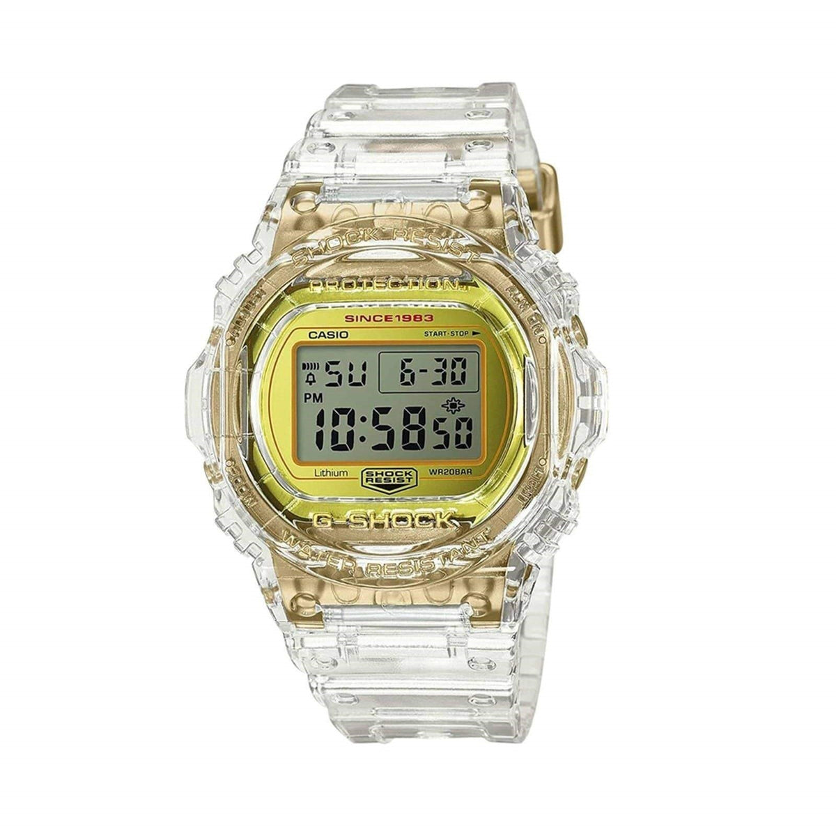 Casio Men&#39;s DW5735E-7 G-Shock White Resin Watch