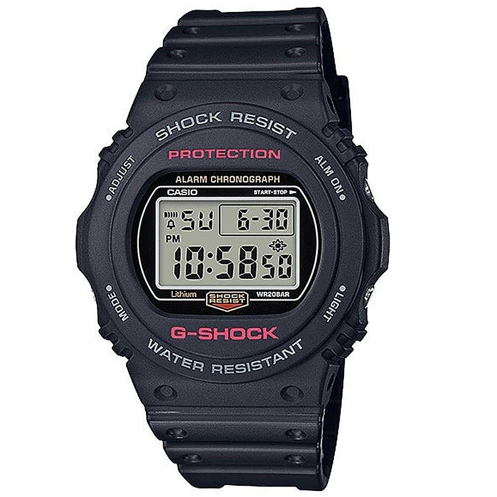 Casio Men's DW5750E-1 G-Shock Black Resin Watch