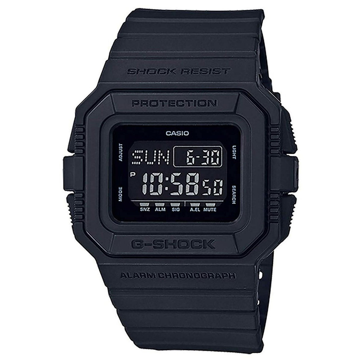 Casio Men's DWD5500BB-1 G-Shock Black Resin Watch